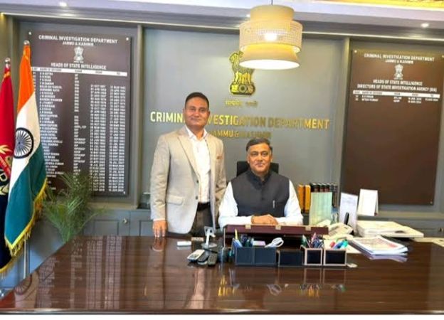 MK Sinha takes ADG CID charge, Sinha replaces Nitish Kumar