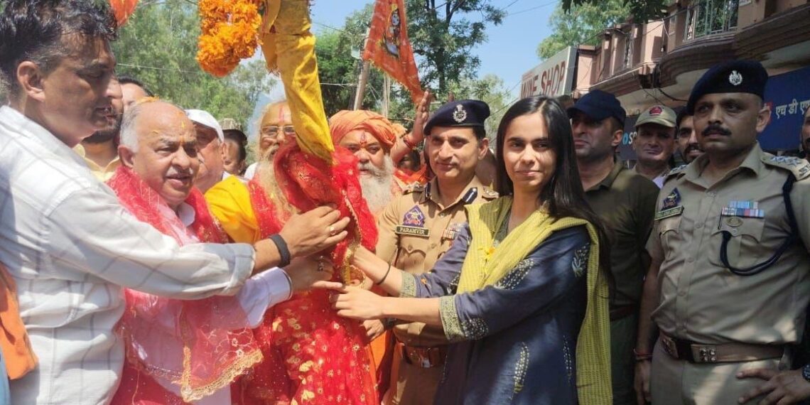 MLA, DC Reasi flag off annual Kousar Nag Yatra from Reasi
