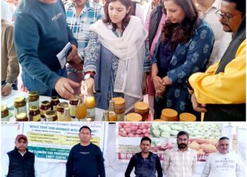 MP Sat Sharma, MLA Devyani Rana visit Kisan Mela at Baba Kailakh Nath