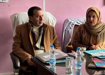 MLA Gulmarg Farooq Shah Chairs a review meeting on strengthening Healthcare in his Constituency