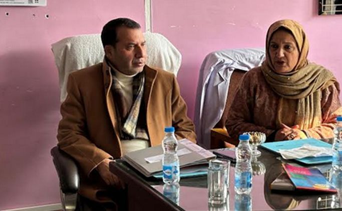 MLA Gulmarg Farooq Shah Chairs a review meeting on strengthening Healthcare in his Constituency
