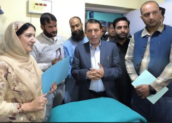 MLA Gulmarg Farooq Shah Holds Introductory Meeting With Sub Distt Officers at Tangmarg