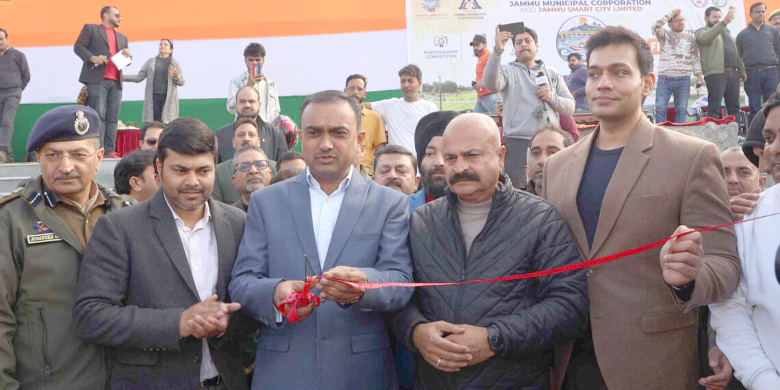 MLA Jammu East, Div Com (J) inaugurate Tawi boating Festival