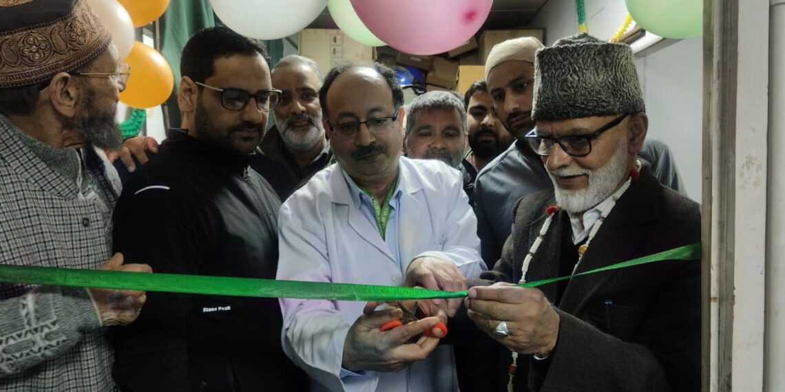 Sagar inaugurates advanced Catarhex 3 Phaco Emulsification Unit at Gousia Hospital, Khanyar