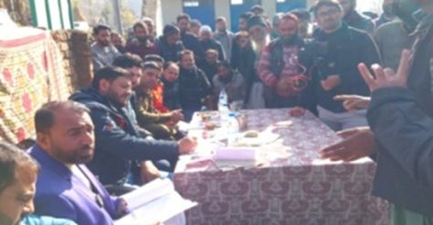 MLA Kupwara presides over Public Darbar at Kalaroos