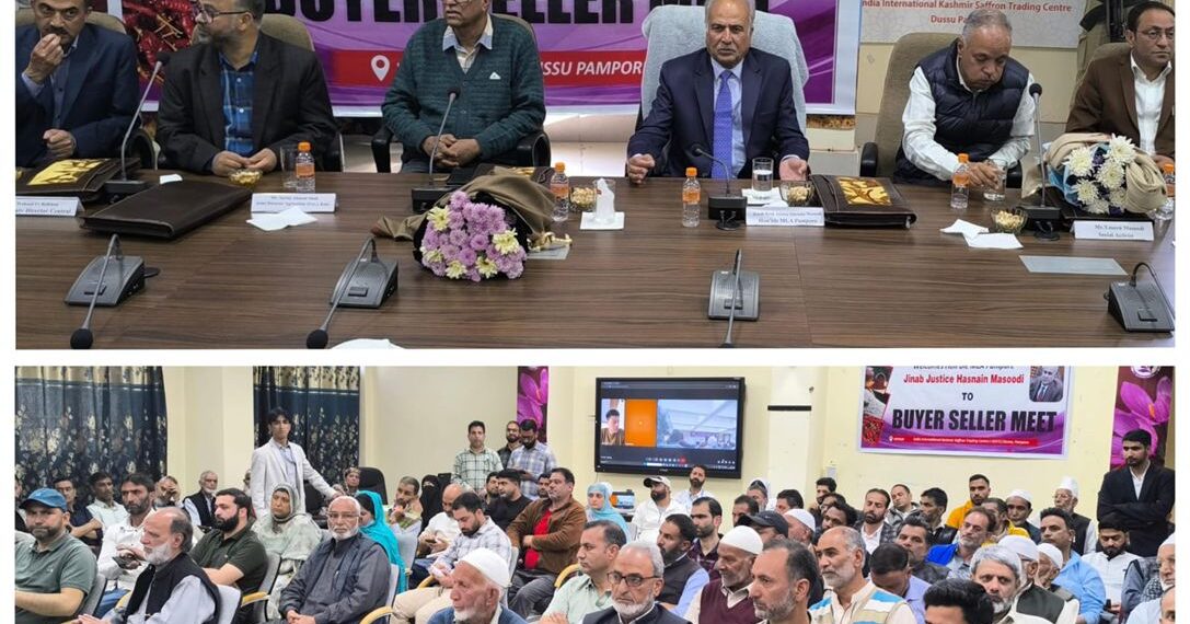 Agriculture Deptt organises ‘Buyer-Seller meet’ at IIKSTC Dussu Pampore