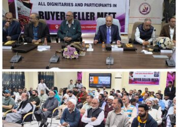 Agriculture Deptt organises ‘Buyer-Seller meet’ at IIKSTC Dussu Pampore
