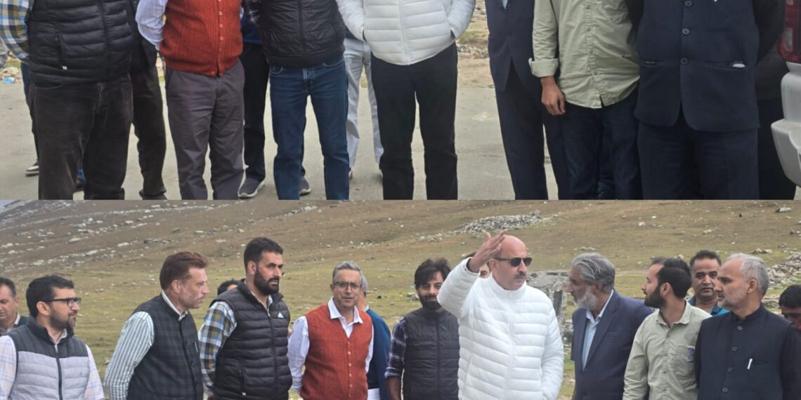 MLA Shopian reviews Tourism Development Works