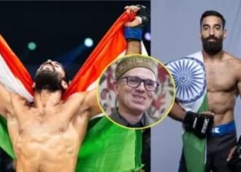 CM congratulates J&K’s MMA star Owais Yaqoob on historic BRAVE CF 107 victory