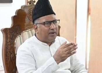 MP Er. Gulam Ali Khatana reviews ongoing Developmental Works in Ang