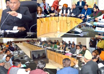 MP Ghulam Ali Khatana holds public darbar in Poonch