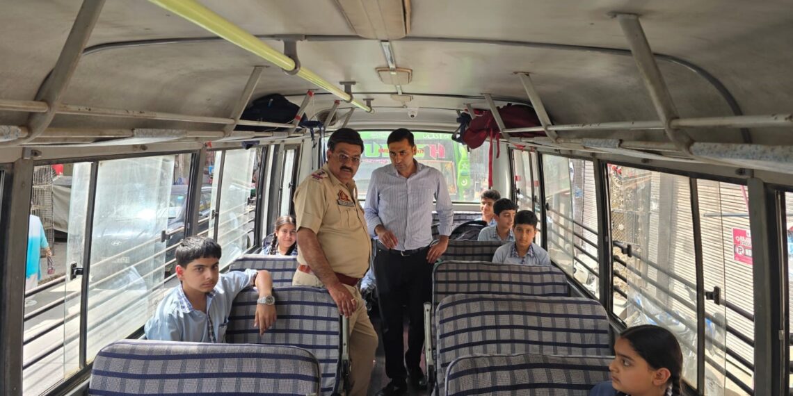 MVD Rajouri conducts extensive vehicle checking drive; issues 16 challans, seizes 4 vehicles