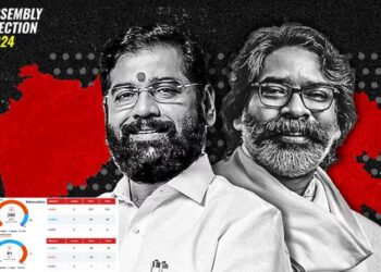 NDA Back With A Landslide Win Maharashtra, INDIA retains Jharkhand
