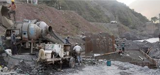 DC Ramban inspects progress of work on Maitra Bridge