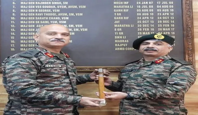 Major General Mohit Seth takes over as GoC of Army’s Kilo Force