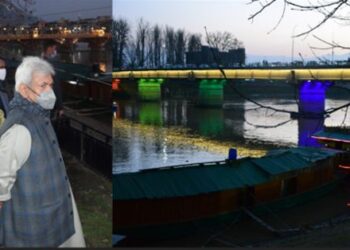 LG inaugurates, lays foundation for dev projects under Srinagar Smart City
