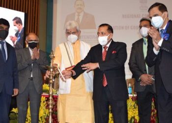 LG Sinha, Union MoS Jitendra attend 2-day Regional Conference on “Replication of Good Governance Practices”