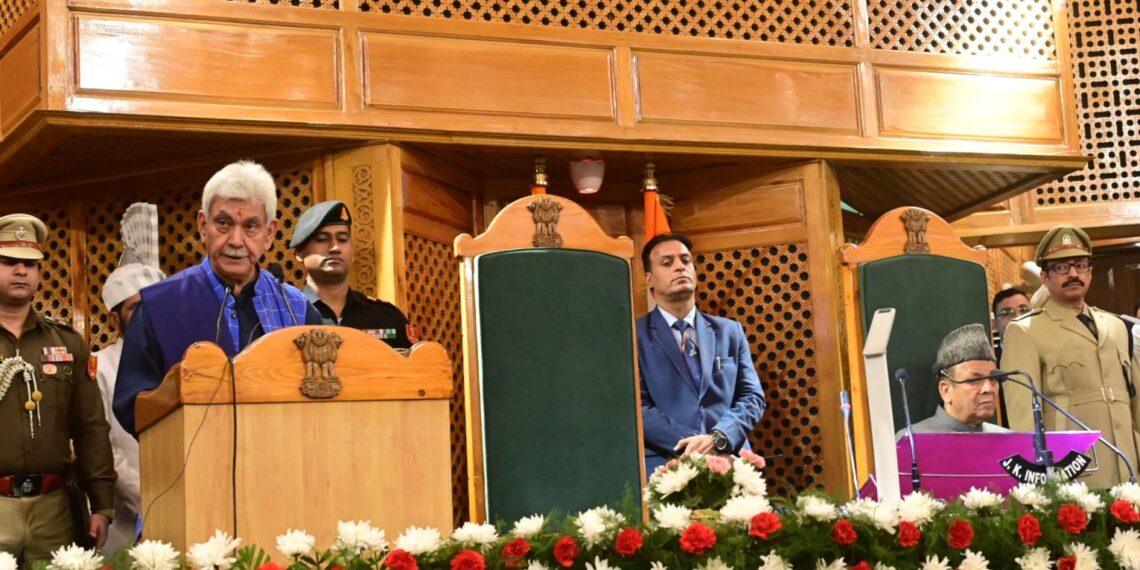 LG Sinha Calls For Restoration Of Statehood To J&K