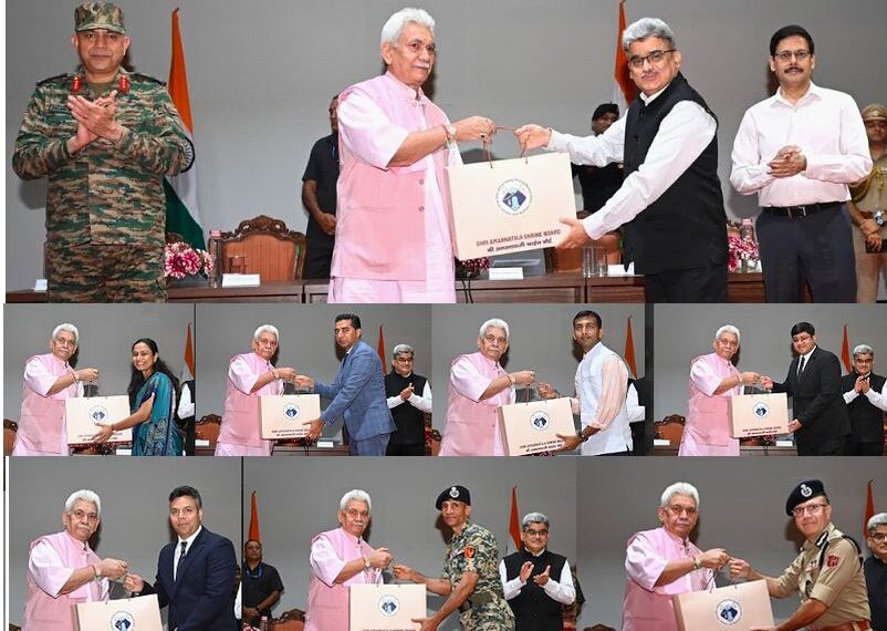 LG Honors Key Teams For Exemplary Role In Conduct oF Amarnath Yatra 2026
