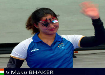 Manu Bhaker clinches first-ever Olympic shooting medal for Indian women