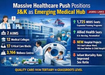 Massive healthcare push positions J&K as emerging medical hub