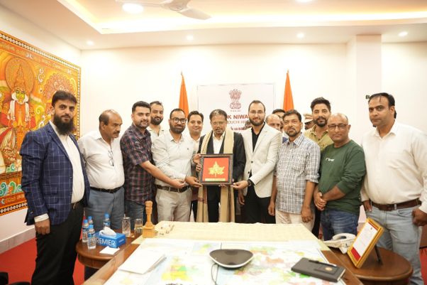 Media Delegation Meets Puducherry LG, Discusses Governance, Infra, J&K Development