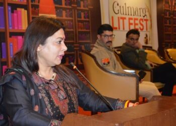 Meenakshi Lekhi inaugurates first ever Lit Festival at Gulmarg as part of iconic week celebrations
