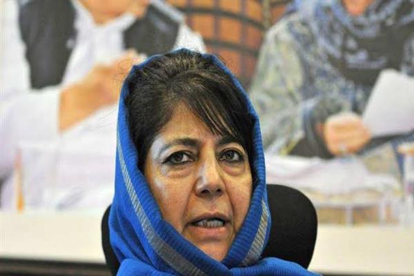 No fiddling with the constitutional status of J&K: Mehbooba No fiddling with the constitutional status of J&K: Mehbooba