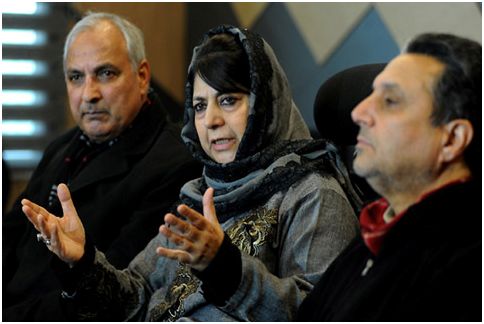 Guv acting on directions of hidden hands for a hidden agenda: Mehbooba Guv acting on directions of hidden hands for a hidden agenda: Mehbooba
