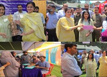 Member NCPCR chairs Grievance Redressal camp on Child Rights at Kupwara