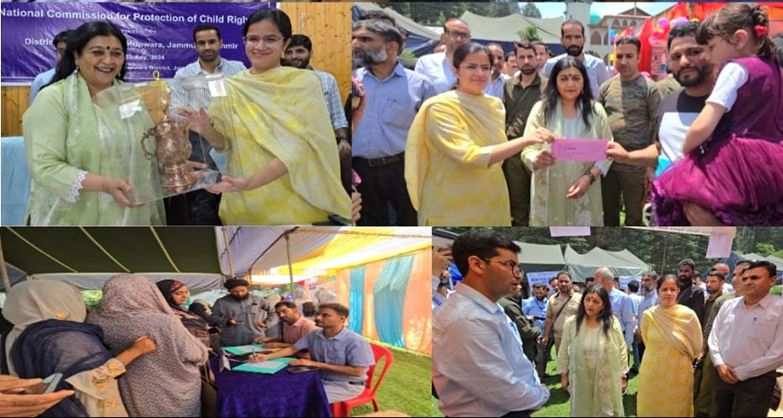 Member NCPCR chairs Grievance Redressal camp on Child Rights at Kupwara