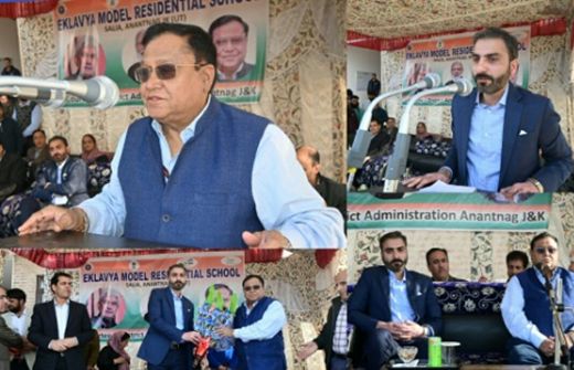 Member, Niti Aayog Dr VK Saraswat visits EMRS Salia