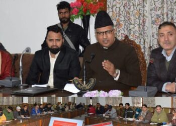MP Khatana reviews development activities in Sgr Distt
