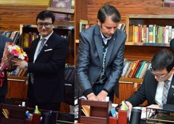 Minga Sherpa assumes charge as Dir Information