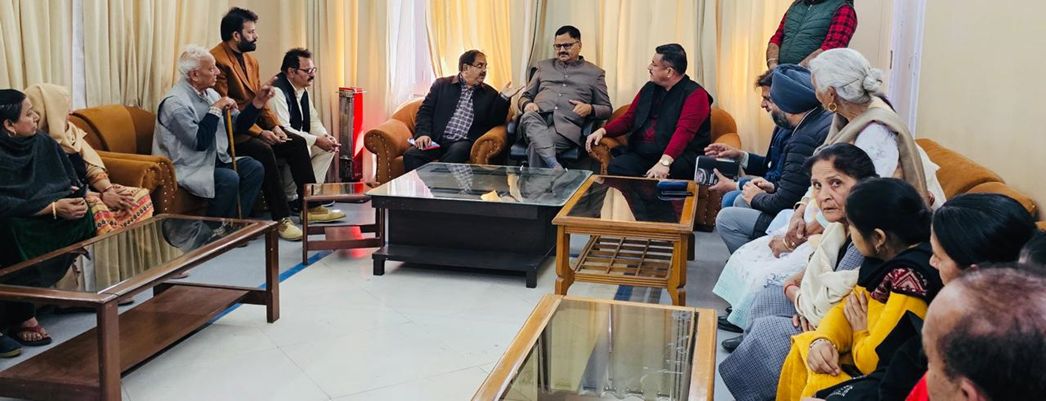 Former Corporator discusses water issues with Jal Shakti Minister in Jammu