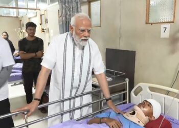 PM Modi meets lone survivor of AI-171 flight crash, other injured at Ahmedabad hospital