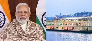 PM Modi flags off world’s longest river cruise MV Ganga Vilas in Varanasi