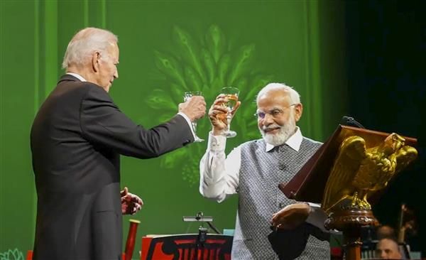 Modi, Biden share light moments at state dinner, go for all praise for Indian-Americans
