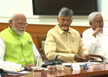 Modi Unanimously Re-Elected For Record Third Term As PM At NDA Meet In Delhi