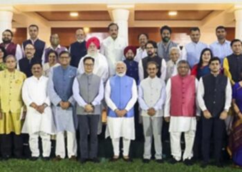 PM Modi Hosts All-Party Global Outreach Delegation Members At His Residence