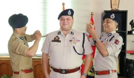 DGP Decorates Mubassir Latifi with DIG Rank, Greets Officer & Family