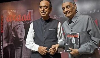 “Mufti misused my generosity to become CM in 2002” Says Azad in his autobiography