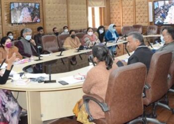 Mudgal reviews functioning of Cooperatives deptt at a key meet in Jammu