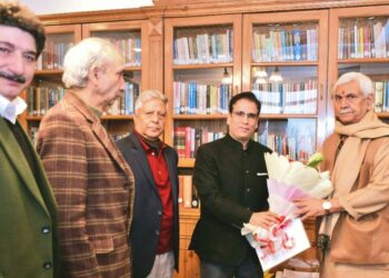 LG Hands Over Compassionate Appointment Letter to Martyr’s Wife