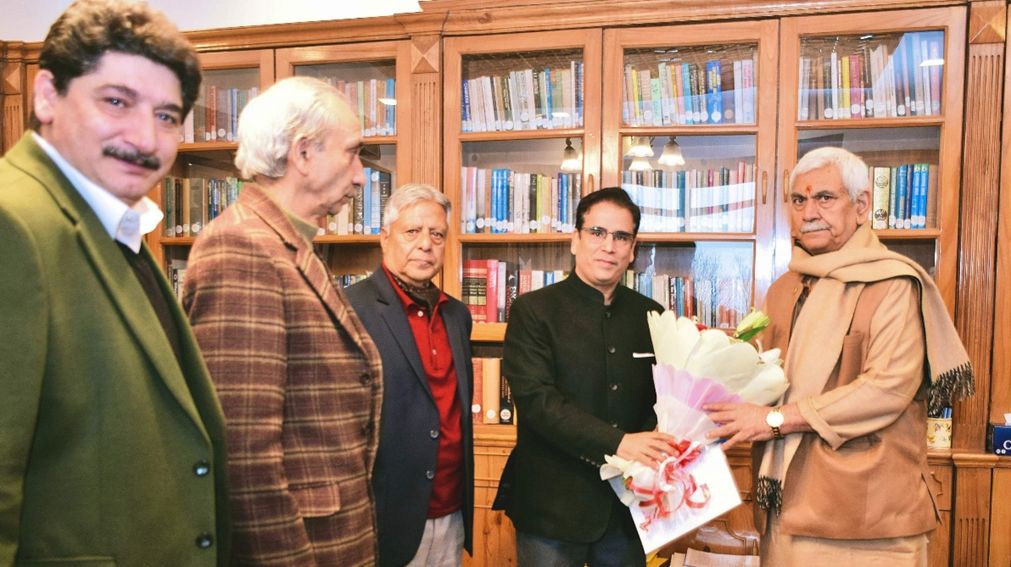 LG Hands Over Compassionate Appointment Letter to Martyr’s Wife