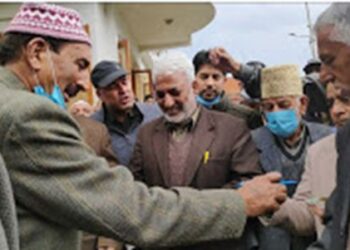 NC MP Akbar Lone kickstarts membership drive from Bandipora
