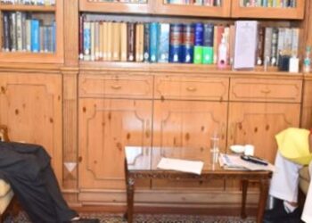 NC MP Masoodi, Former legislators, delegation of PEMA call on LG in Srinagar