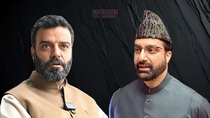 Hurriyat chief Mirwaiz meets MP Mehdi in Delhi
