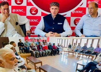 Handwara Traders federation meets NC Vice President Omar