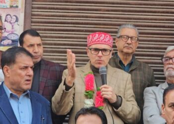 Statehood Delay: Omar Points Finger at Non-BJP Rule in B’gam rally